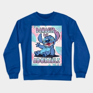 DamagedButAdorbs Crewneck Sweatshirt